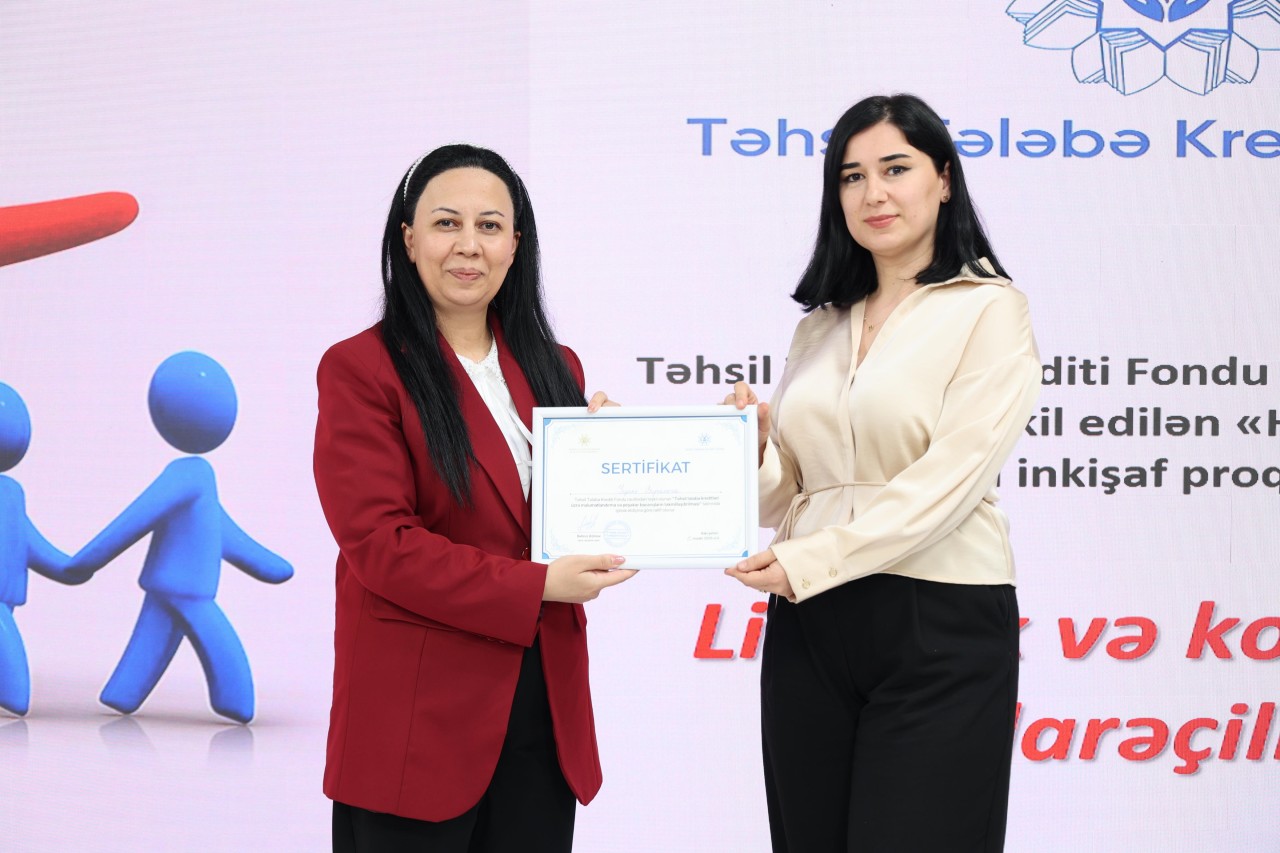 ATMU əməkdaşları təlimdə iştirak ediblər - FOTOLAR